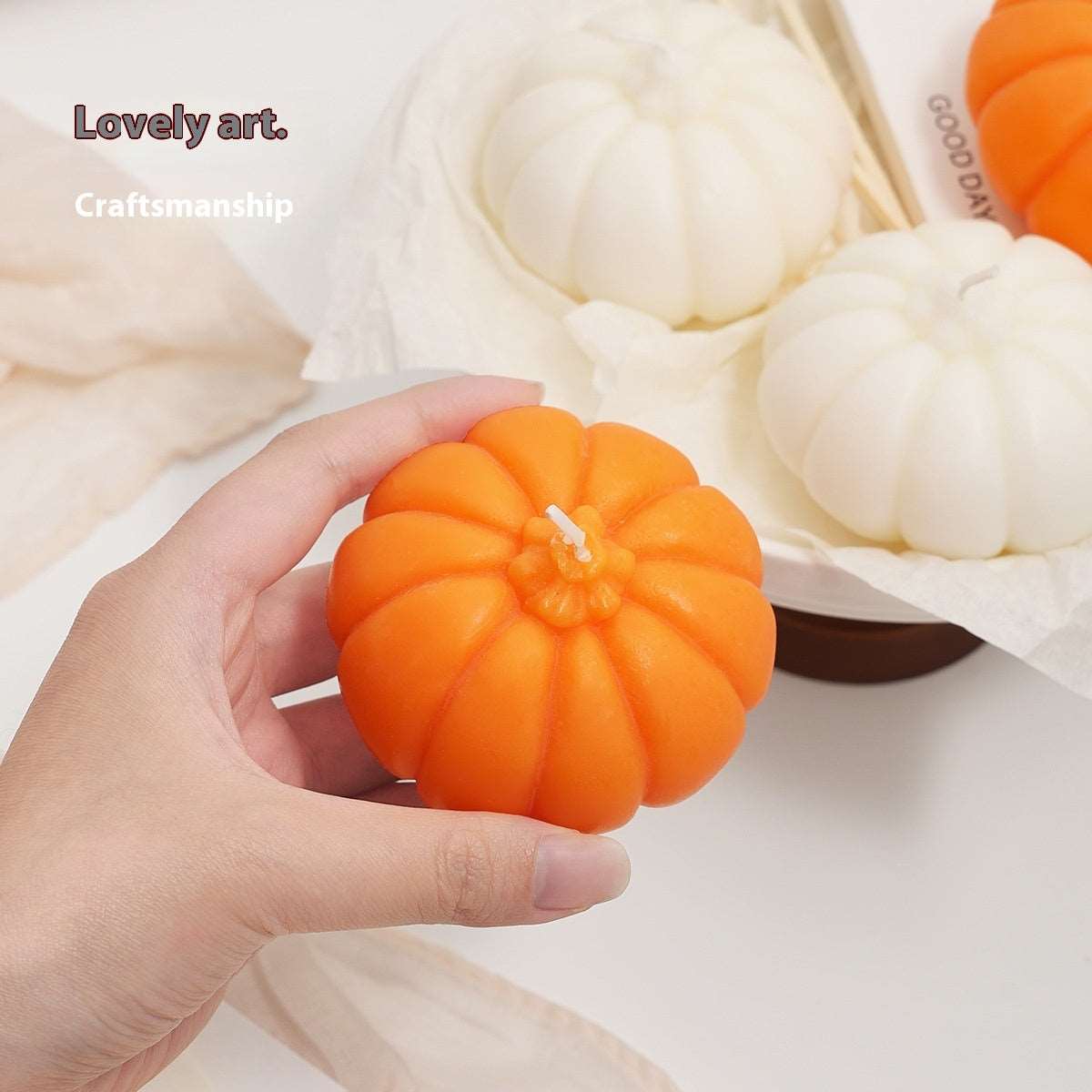 Creative Halloween Pumpkin Aromatherapy Candles - Backyard Store