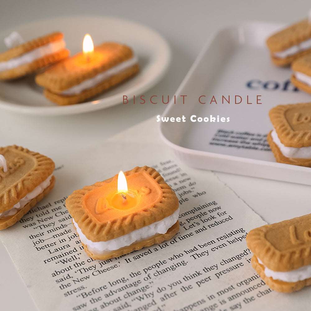 Creative Fragrance Sandwich Biscuits Fragrant Candles - Backyard Store