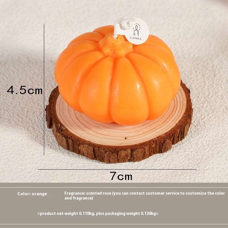 Creative Halloween Pumpkin Aromatherapy Candles - Backyard Store