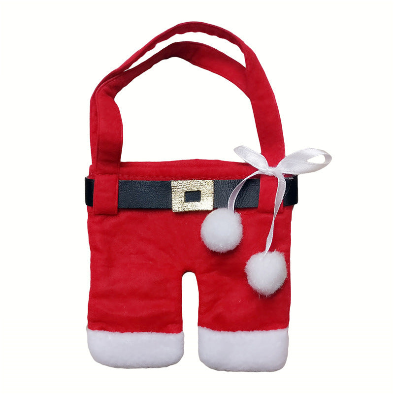 Christmas knife and fork bag Christmas tableware set - Backyard Store