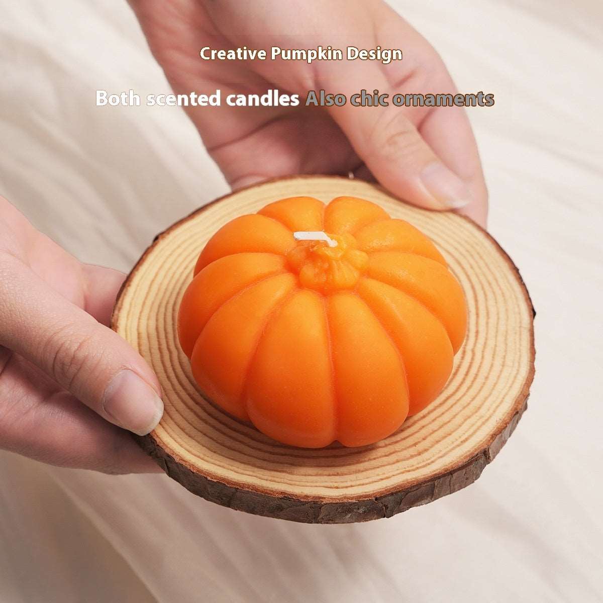 Creative Halloween Pumpkin Aromatherapy Candles - Backyard Store