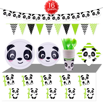 Panda Theme Birthday Party Set – Cute Party Decorations