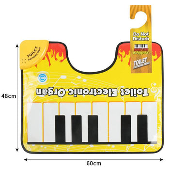 Toilet Electric Organ Touch Play Keyboard – Music Singing Carpet Mat