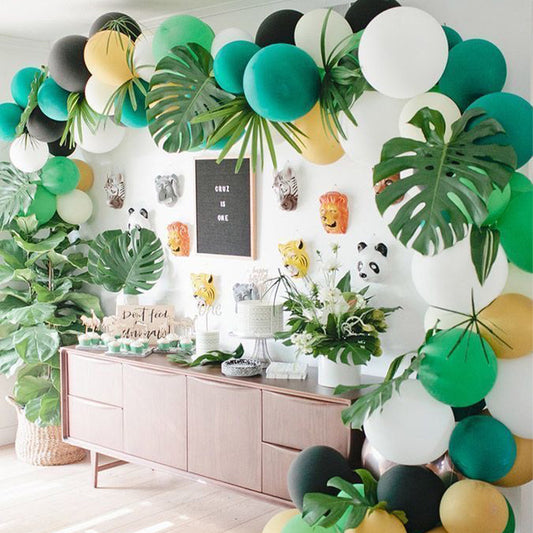 Animal Balloon Theme Party Decor – Green Forest Series