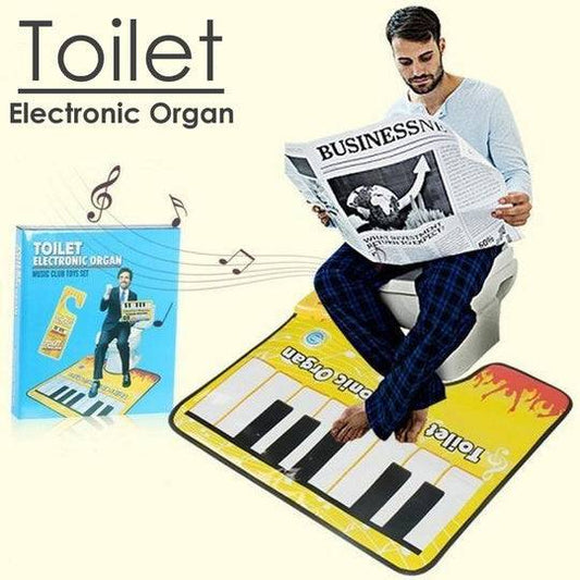 Toilet Electric Organ Touch Play Keyboard – Music Singing Carpet Mat