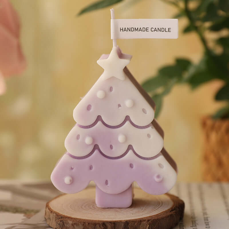 Christmas Tree Silicone Molds For DIY Christmas Creative Atmosphere Decoration Handmade Fragrant Candles - Backyard Store