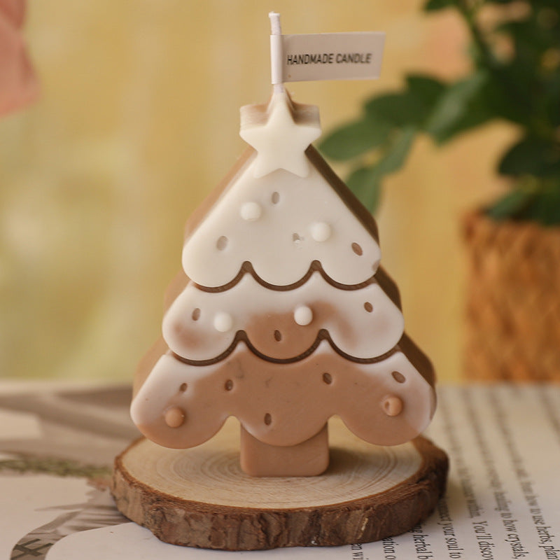 Christmas Tree Silicone Molds For DIY Christmas Creative Atmosphere Decoration Handmade Fragrant Candles - Backyard Store