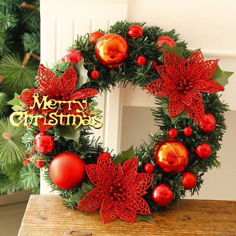 Christmas Decorations Christmas Wreath Home Decor For Home Garden Decorations Mall Door Decoration - Backyard Store