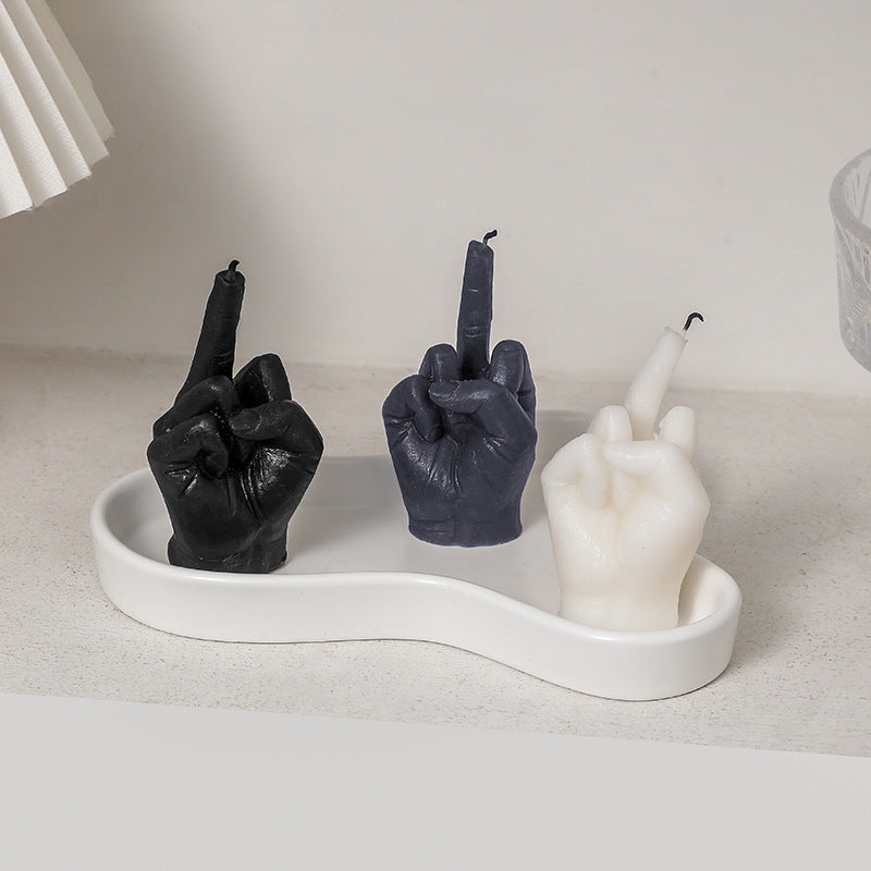 Creative And Funny Finger Shaped Fragrant Candles - Backyard Store