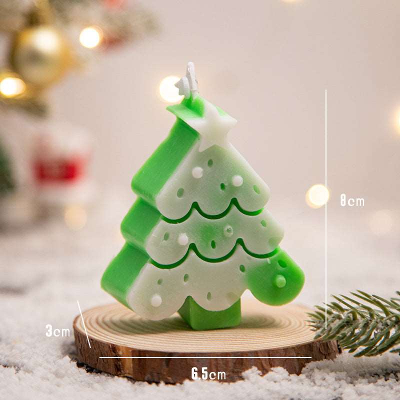 Christmas Tree Silicone Molds For DIY Christmas Creative Atmosphere Decoration Handmade Fragrant Candles - Backyard Store