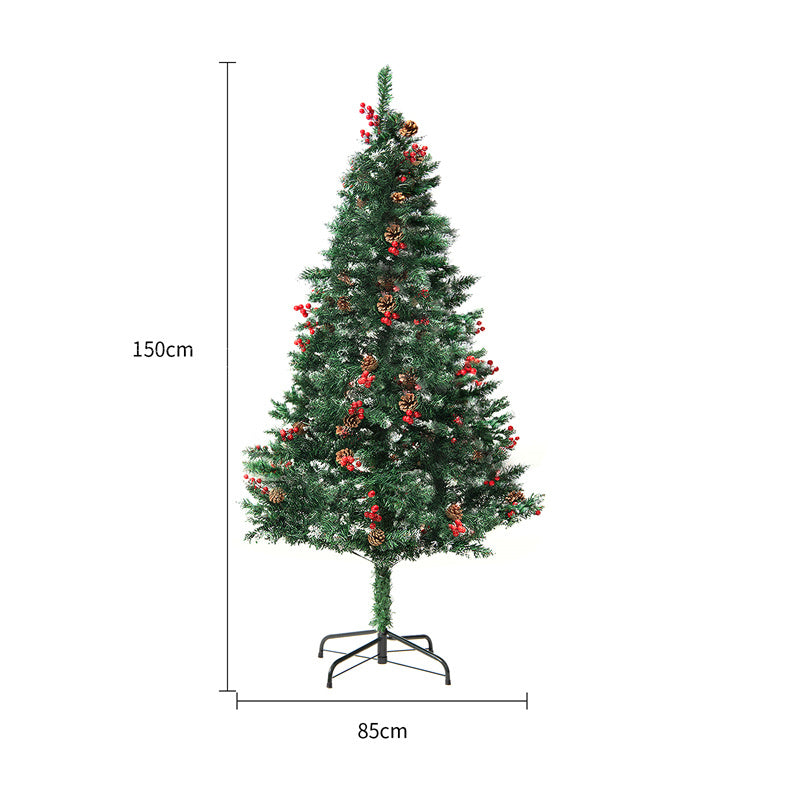 Christmas Tree PVC Artificial Snow Christmas Tree Mall Window Decoration Tree Cedar Christmas Tree Christmas Decoration Supplies - Backyard Store