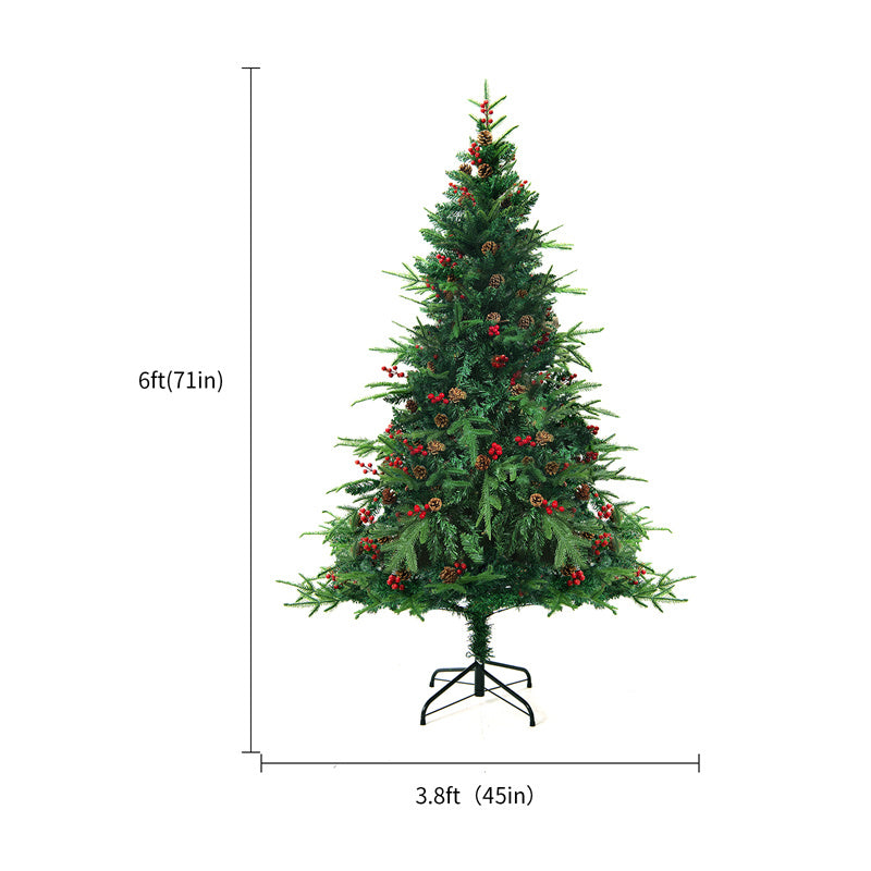 Christmas Tree PVC Artificial Snow Christmas Tree Mall Window Decoration Tree Cedar Christmas Tree Christmas Decoration Supplies - Backyard Store