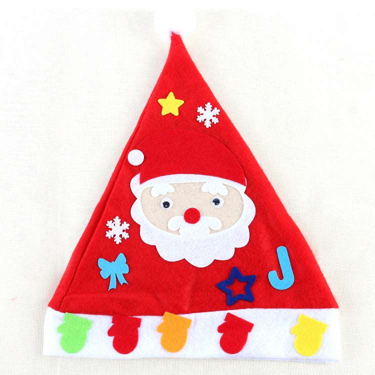 DIY Christmas Hat Christmas Children's Nursery School Christmas Necessities and Children's Christmas Hat - Backyard Store