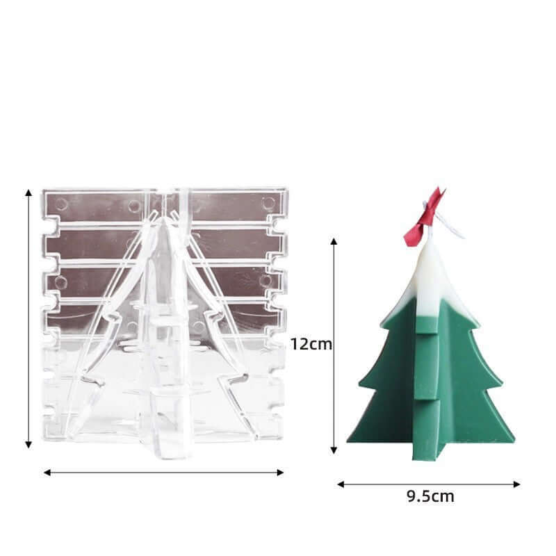 Christmas Tree Silicone Molds For DIY Christmas Creative Atmosphere Decoration Handmade Fragrant Candles - Backyard Store