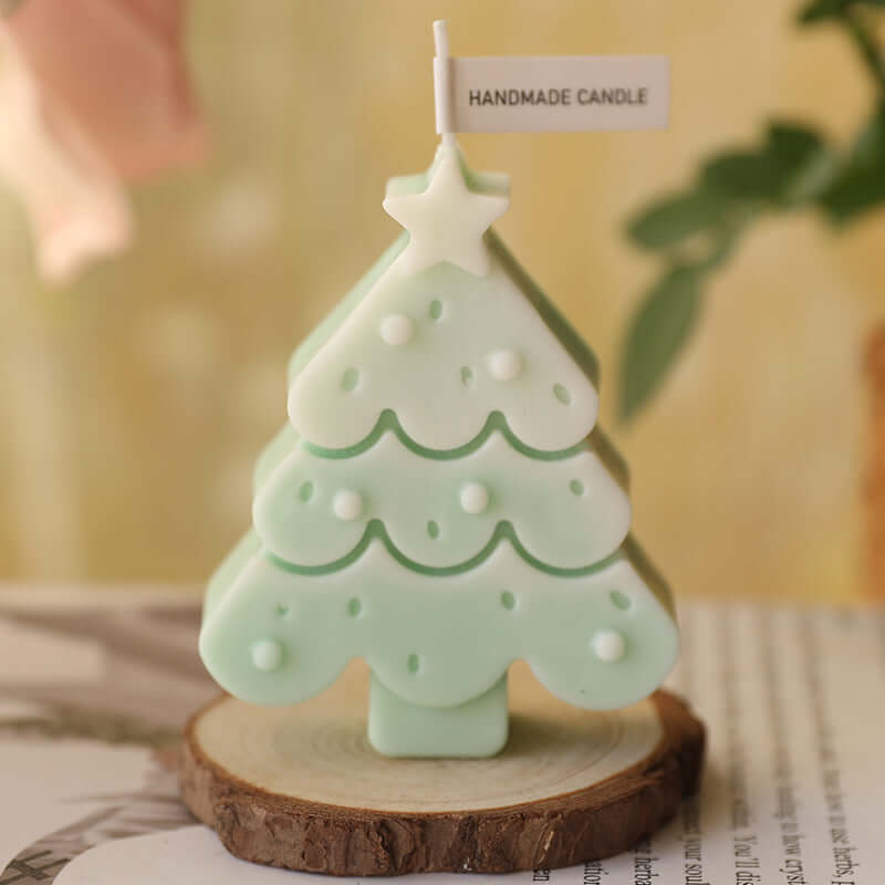 Christmas Tree Silicone Molds For DIY Christmas Creative Atmosphere Decoration Handmade Fragrant Candles - Backyard Store