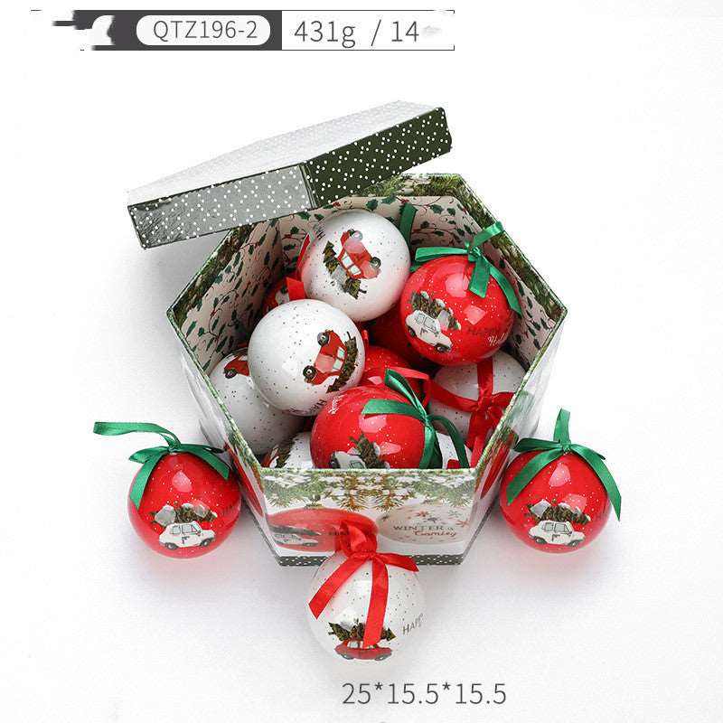 Christmas Gift Box With Christmas Tree Decoration Pendant - Backyard Store