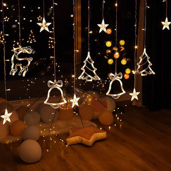 Christmas Decoration Pendant Night Light – Festive Holiday Glow