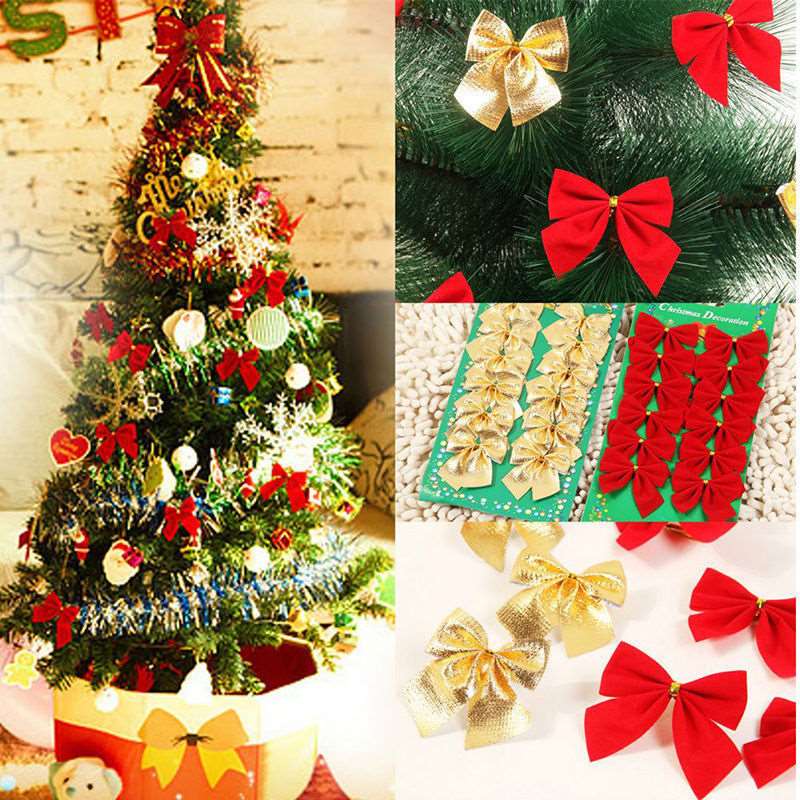 Christmas Tree Ornaments Christmas Decoration Bow - Backyard Store