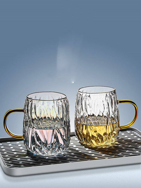 Coffee Glass Hanging Ear Cup Pair – Couple Water & High Tea Glasses