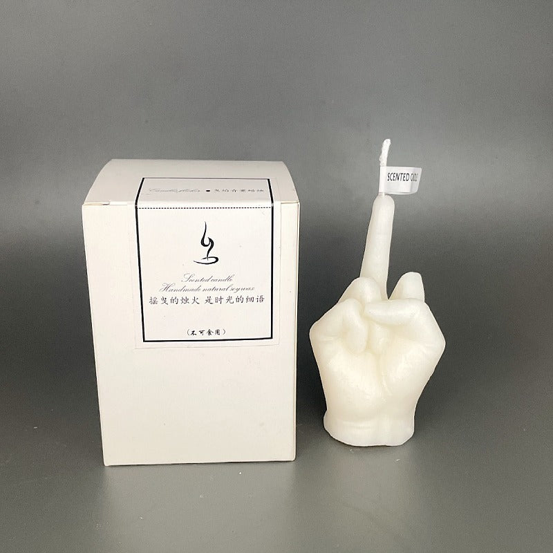 Creative And Funny Finger Shaped Fragrant Candles - Backyard Store