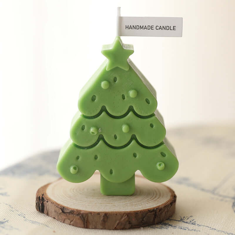 Christmas Tree Silicone Molds For DIY Christmas Creative Atmosphere Decoration Handmade Fragrant Candles - Backyard Store