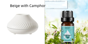 New Volcanic Flame Aroma Diffuser – Portable USB Essential Oil Lamp