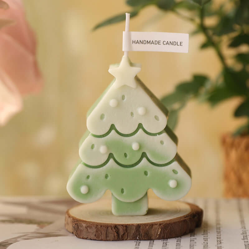 Christmas Tree Silicone Molds For DIY Christmas Creative Atmosphere Decoration Handmade Fragrant Candles - Backyard Store