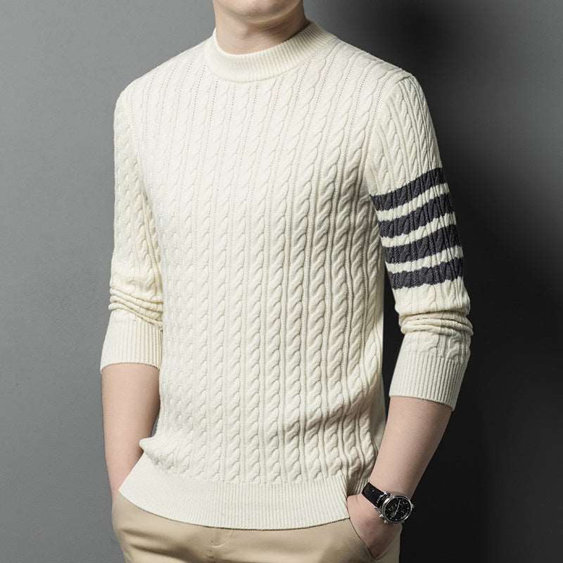 Puyuan Woolen Sweater Men's Fashion - Backyard Store