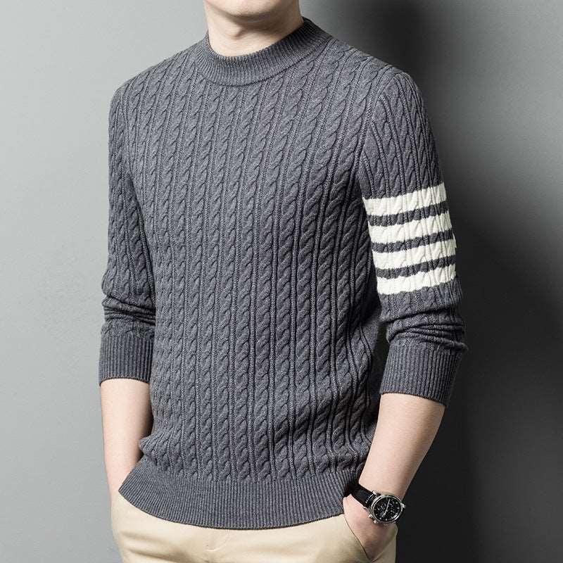 Puyuan Woolen Sweater Men's Fashion - Backyard Store