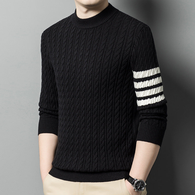 Puyuan Woolen Sweater Men's Fashion - Backyard Store