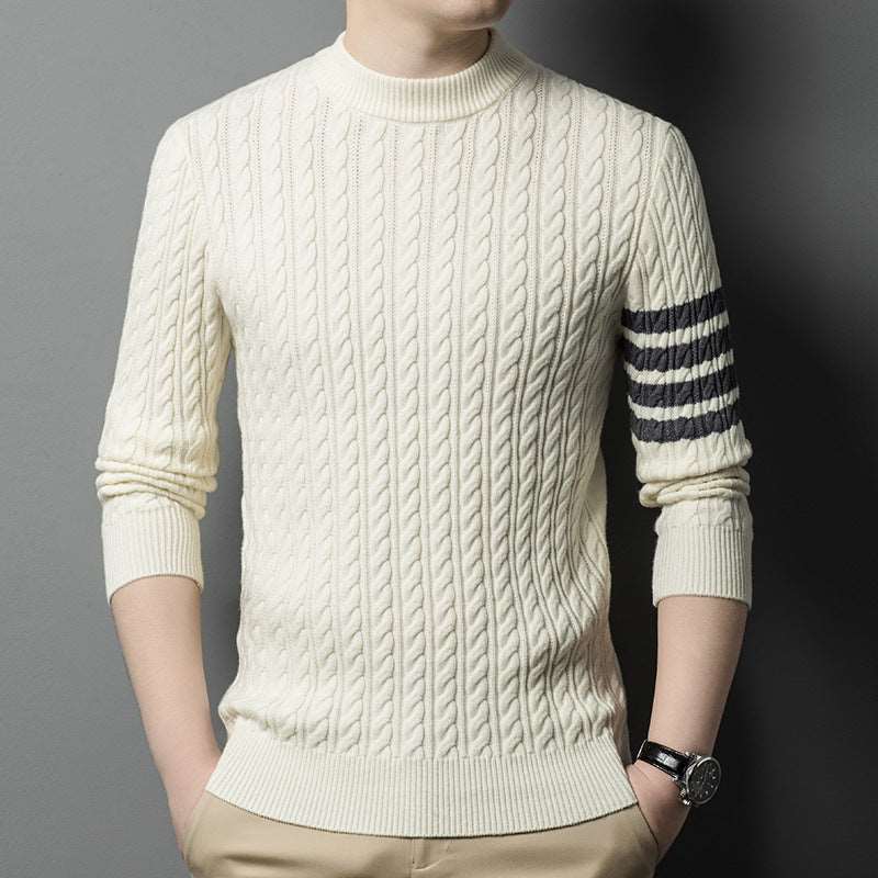 Puyuan Woolen Sweater Men's Fashion - Backyard Store