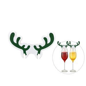 Lovely Cardboard Christmas Wine Glass Decorations from Backyard Storez – Festive and charming holiday decor for your wine glasses, perfect for adding a Christmas touch to your celebration