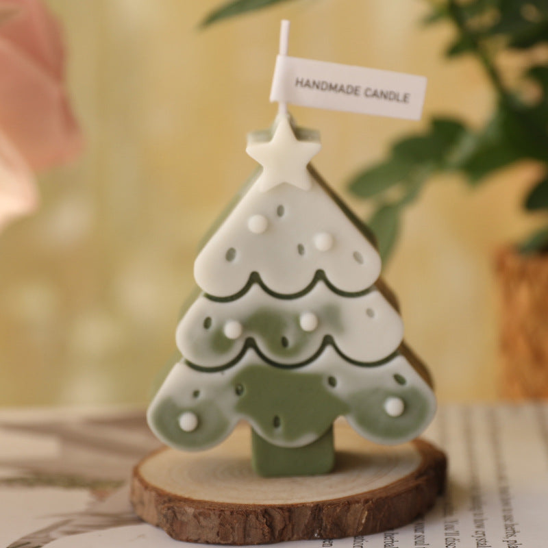 Christmas Tree Silicone Molds For DIY Christmas Creative Atmosphere Decoration Handmade Fragrant Candles - Backyard Store