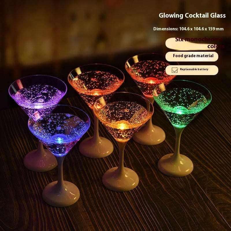 Christmas Led Cup FDA Food Grade Plastic Cocktail Glass Kitchen Gadgets - Backyard Store