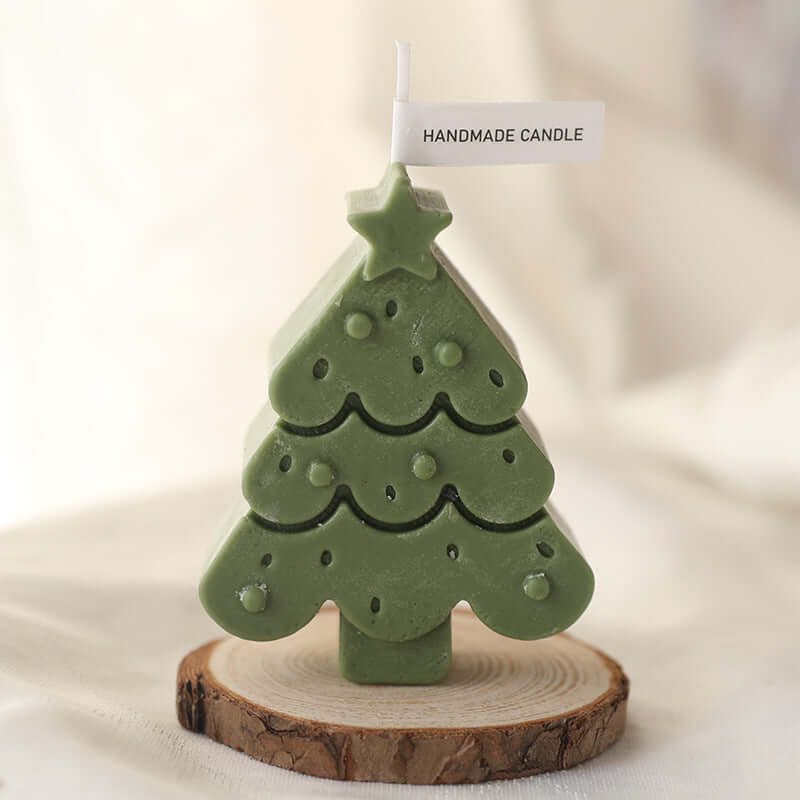 Christmas Tree Silicone Molds For DIY Christmas Creative Atmosphere Decoration Handmade Fragrant Candles - Backyard Store