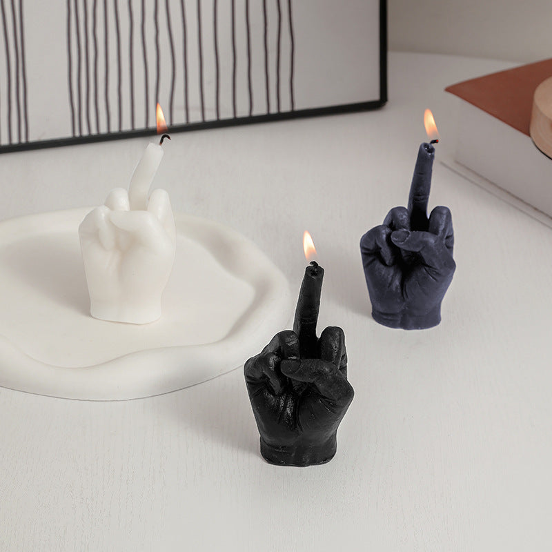 Creative And Funny Finger Shaped Fragrant Candles - Backyard Store