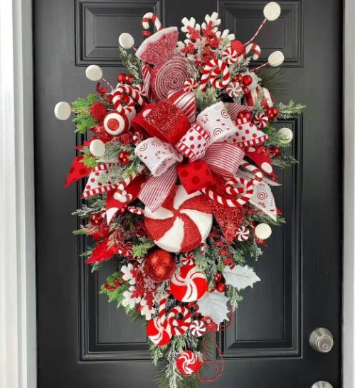 Christmas Door & Wall Hanging – Holiday Home Decor by Backyard Storez, designed to bring festive cheer and seasonal charm to your home.